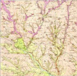 L-36-II (Вознесенск). Геологическая карта СССР. Серия Центральноукраинская. Гидрогеологическая карта