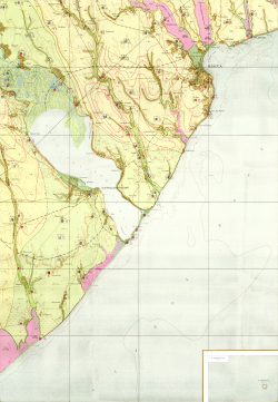 L-36-XIII (Одесса), L-36-XIX (Тузлы). Геологическая карта СССР. Серия Причерноморская. Гидрогеологическая карта