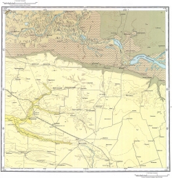 L-37-XI. Государственная геологическая карта СССР. Серия Кума-Манычская
