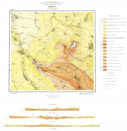 L-37-XXX (Ставрополь). Геологическая карта Кавказа