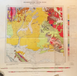 L-42 (Карсакпай). Геологическая карта СССР. Геологическая карта