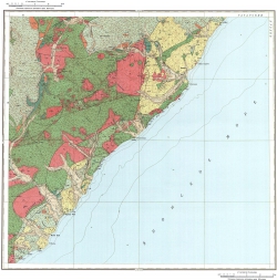 L-53-XXIV. Геологическая карта СССР. Серия Сихотэ-Алинская