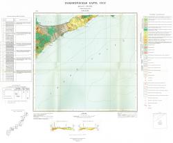 L-55-XXIX. Геологическая карта СССР. Серия Курильская