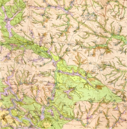 M-35-XXX (Гайсин). Гидрогеологическая карта СССР. Серия Центральноукраинская