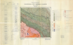 M-37-XXXI. Геологическая карта докембрия и палеозоя. Серия Донбасская