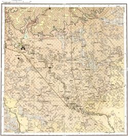 M-39-XIII. Карта полезных ископаемых СССР. Серия Прикаспийская