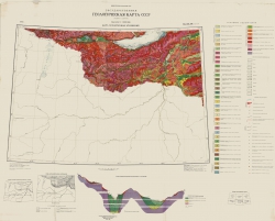 M-(47),48 (Улан-Удэ). Государственная геологическая карта СССР (новая серия). Карта четвертичных отложений