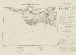 M-(47),48 (Улан-Удэ). Государственная геологическая карта СССР (новая серия). Карта полезных ископаемых