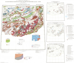 M-49 (Петровск-Забайкальск). Государственная геологическая карта Российской Федерации. Третье поколение. Алдано-Забайкальская серия. Прогнозно-минерагеническая карта