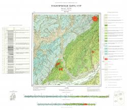 M-53-XII. Геологическая карта СССР. Серия Нижне-Амурская.