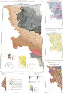 N-36 (Смоленск); M-(36). Государственная геологическая карта Российской Федерации. Третье поколение. Центрально-Европейская серия. Карта домезозойских образований