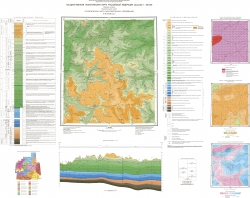 N-38-XVIII (Майна). Государственная геологическая карта Российской Федерации. Издание второе. Средневолжская серия. Геологическая карта дочетвертичных образований
