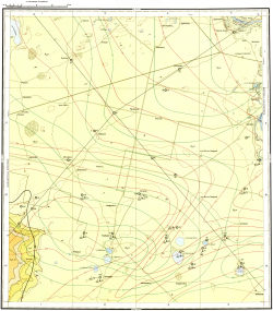 N-43-XXI. Геологическая карта СССР. Геологическая карта и карта полезных ископаемых дочетвертичных образований. Западно-Сибирская серия