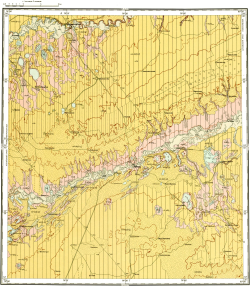 N-44-XX. Геологическая карта СССР. Геологическая карта и карта полезных ископаемых четвертичных образований. Кулундинско-Барабинская серия