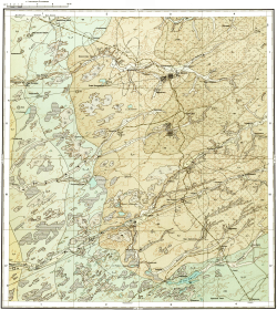 N-45-XXV. Геологическая карта СССР. Геологическая карта и карта полезных ископаемых дочетвертичных образований. Кулундинско-Барабинская серия