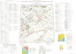 N-46 (Абакан). Государственная геологическая карта Российской Федерации. Третье поколение. Карта полезных ископаемых. Алтае-Саянская серия