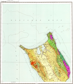 N-54-XVII. Геологическая карта СССР. Сахалинская серия