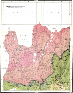 O-35-V. Геологическая карта СССР. Серия Ильменская