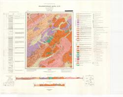 Учебная геологическая карта 1