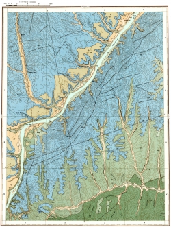 O-53-II. Геологическая карта СССР. Амгинская серия