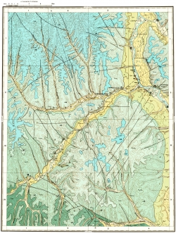 O-53-III. Геологическая карта СССР. Майская серия