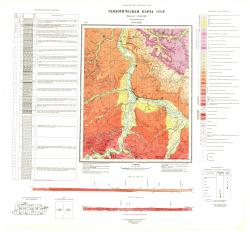 O-53-XXII. Геологическая карта СССР. Серия Алданская.