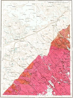 P-35-XXIX. Геологическая карта СССР. Серия Кольская