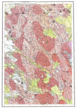 P-36-II. Карта полезных ископаемых СССР. Карельская серия