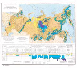 Петромагнитная карта геологических формаций России