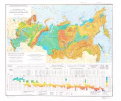Петроплотностная карта геологических формаций России 