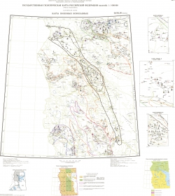Q-(35),36 (Апатиты). Государственная геологическая карта Российской Федерации. Третье поколение. Карта полезных ископаемых. Балтийская серия