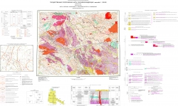 Q-54-XXVII, XXVIII (Угловой). Государственная геологическая карта Российской Федерации. Издание второе. Верхоянская серия. Карта полезных ископаемых и закономерностей их размещения