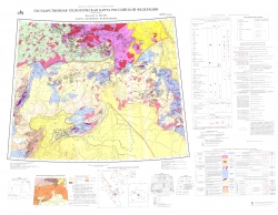 Q-60,1 (Анадырь). Государственная геологическая карта Российской Федерации. Карта полезных ископаемых