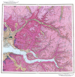 R-46-XIX, XX. Геологическая карта СССР. Геологическая карта. Туруханская серия