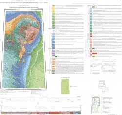R-51 (Джарджан). Государственная геологическая карта Российской Федерации. Третье поколение. Геологическая карта дочетвертичных образований. Анабаро-Вилюйская серия
