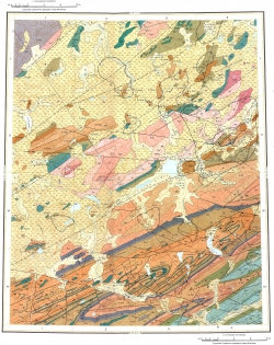 S-46-XIII,XIV. Геологическая карта СССР. Таймырская серия