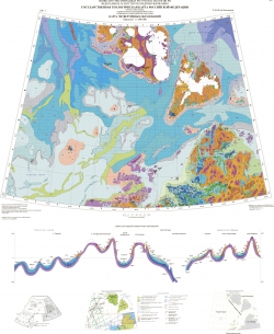 T-45-48 (м. Челюскин). Государственная геологическая карта Российской Федерации. Третье поколение. Карта четвертичных образований. Северо-Карско-Баренцевоморская и Таймырско-Североземельская серии
