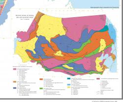 Tectonic zoning of Central Asia and adjecant areas / Тектоническое районирование Центральной Азии и прилегающих территорий